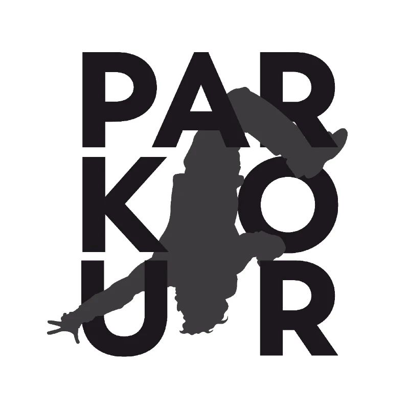 Parkour Backflip dunkel