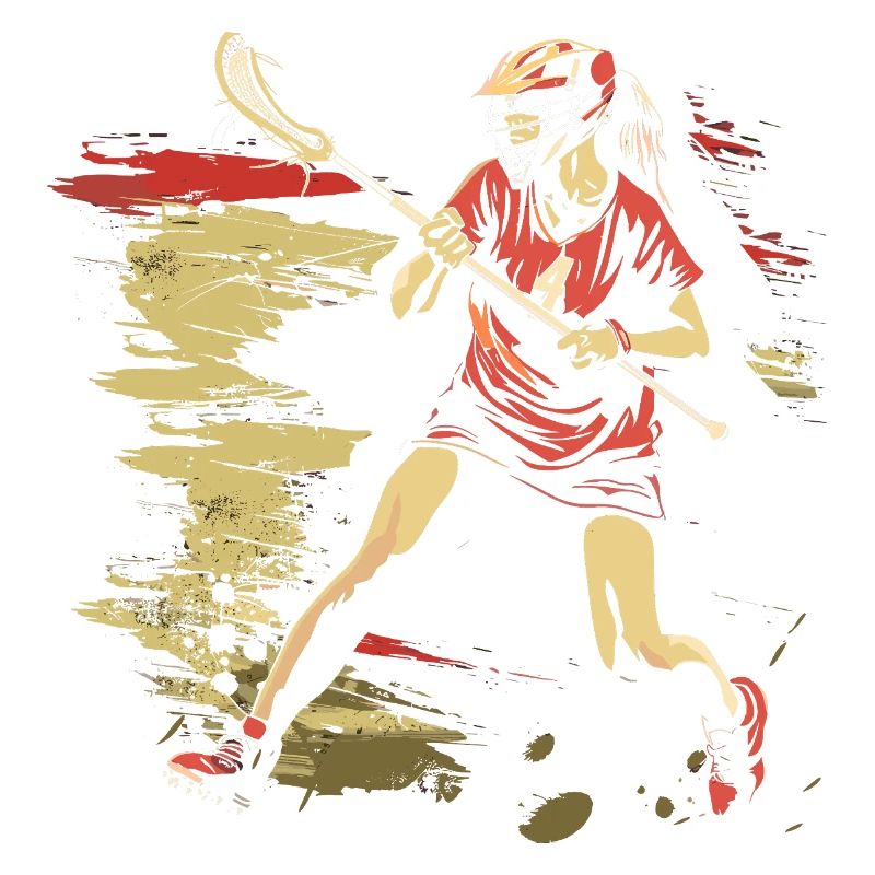 Oldschool Lacrosse Mädchen