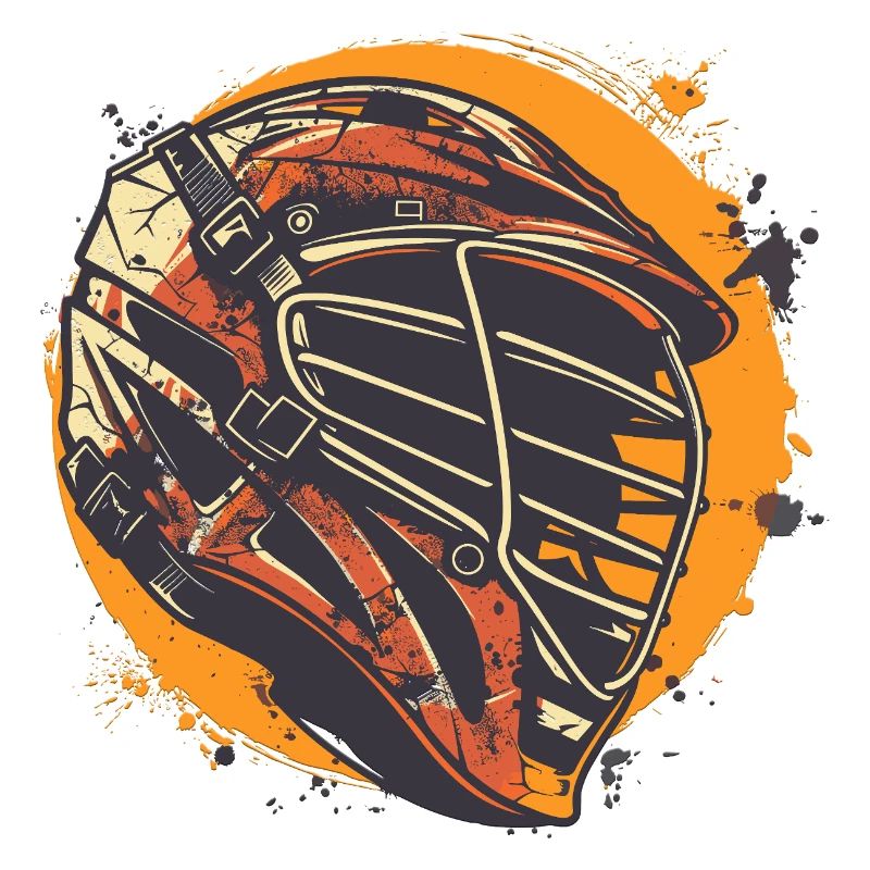 Lacrosse Helm Grafik