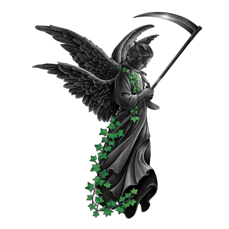 engelstatue, goth