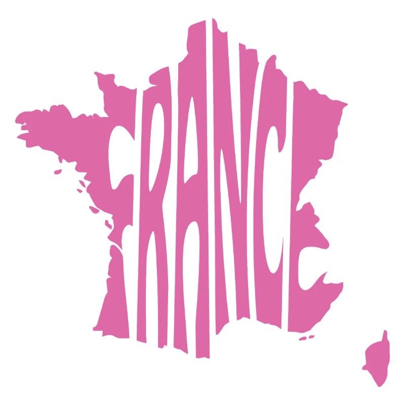 Frankreich Karte Grafik