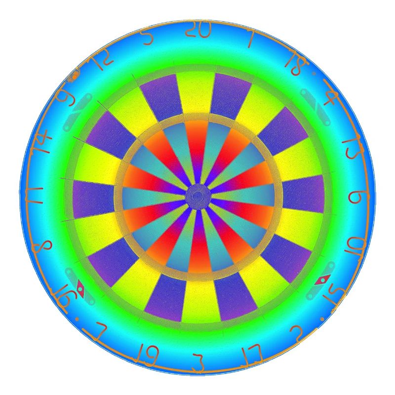 Dartboard Rainbow