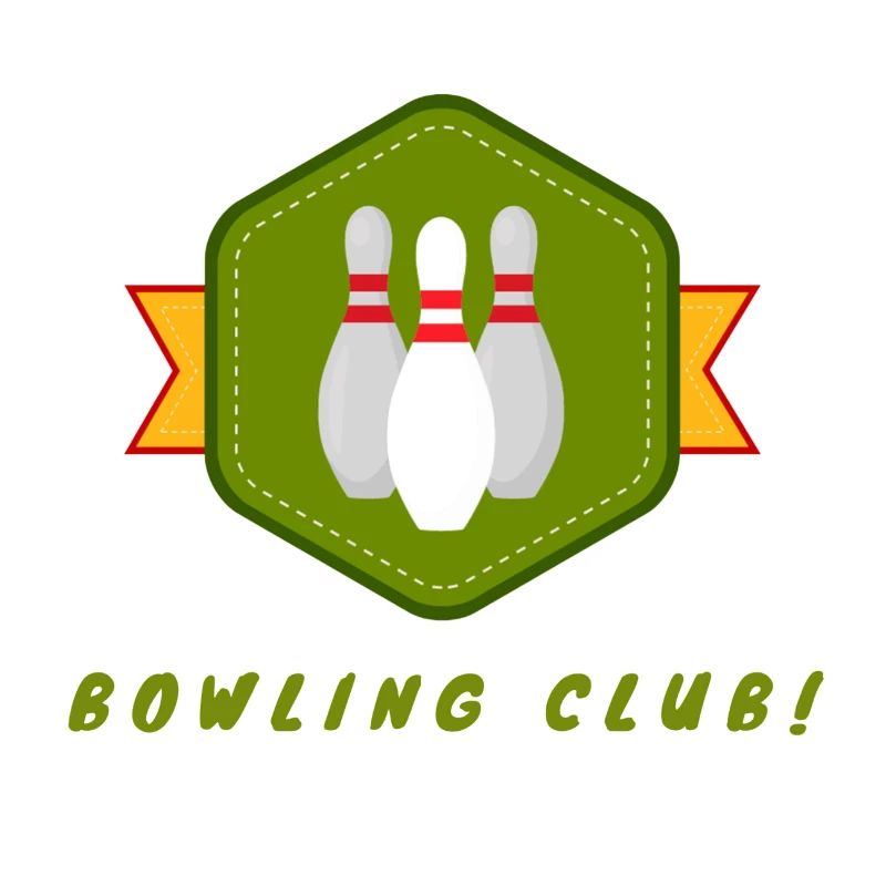 Conception rétro de l’insigne de quille melon