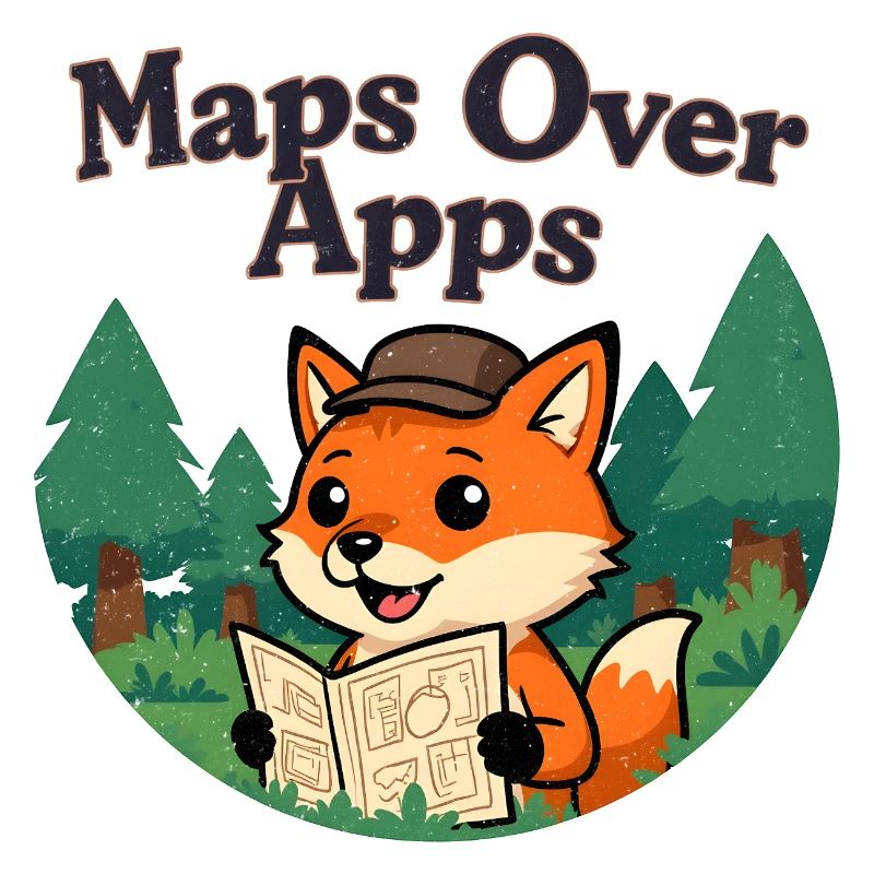 Maps over Apps Fox with map