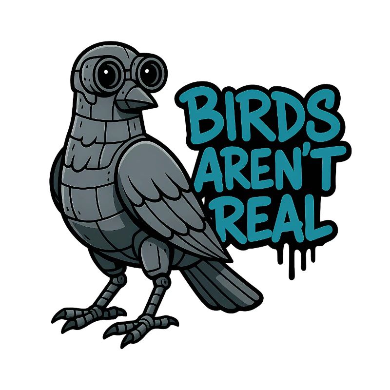 Birds Aren’t Real Roboter Vogel