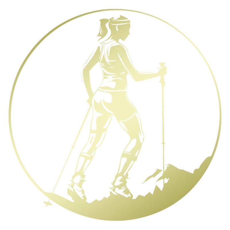 Nordic Walking Silhouette