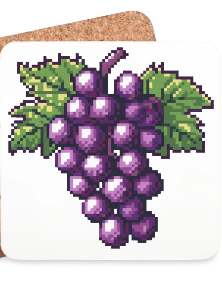 Purple Pixel Grapes