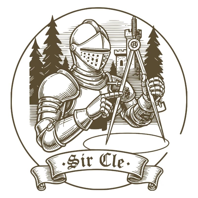 Sir Cle Chevalier Drôle Renaissance Faire Hommes GN