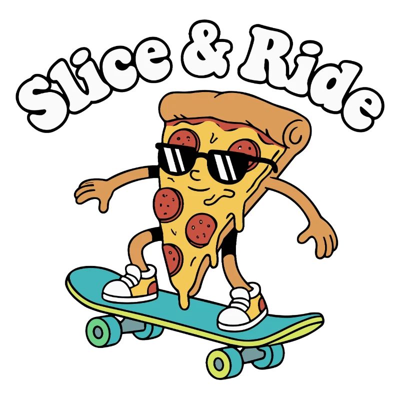 Slice & Ride Skatepizza