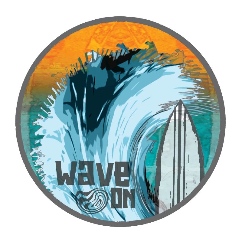 Wave in Surf Magic Patch