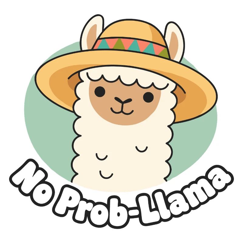 No Prob Llama Sombrero