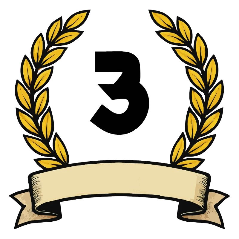 Goldener Lorbeerkranz Nummer 3