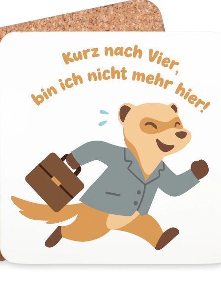 Vier-Uhr Feierabend Ferret, Endlich Feierabend