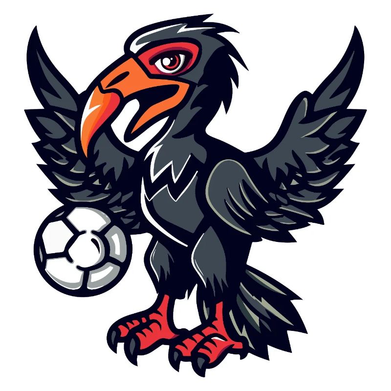 Pfeilkrähe Ballheld