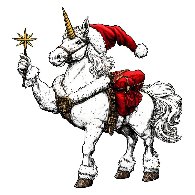 Einhorn Weihnachten