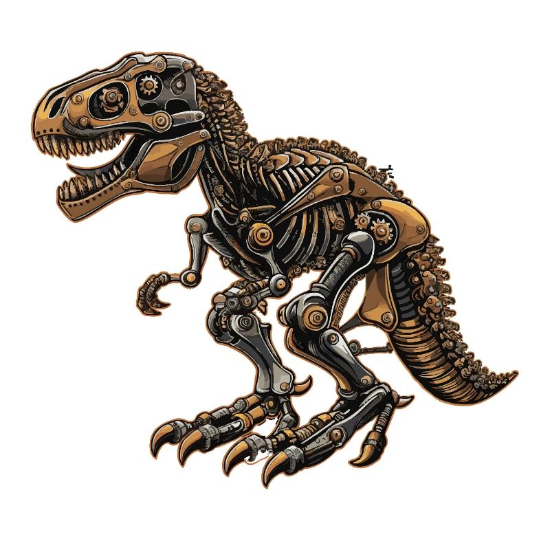 Mechanical metal T-Rex