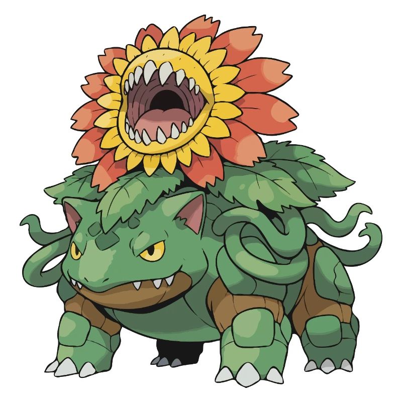 Sunflower Monster Beast