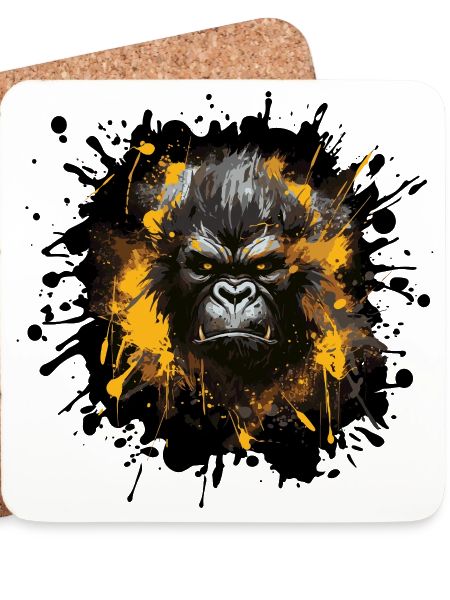 Gorilla Splatter Porträt