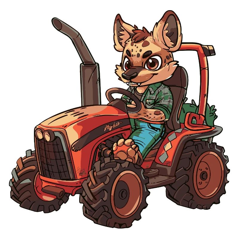 Hyena Tractor Farmer