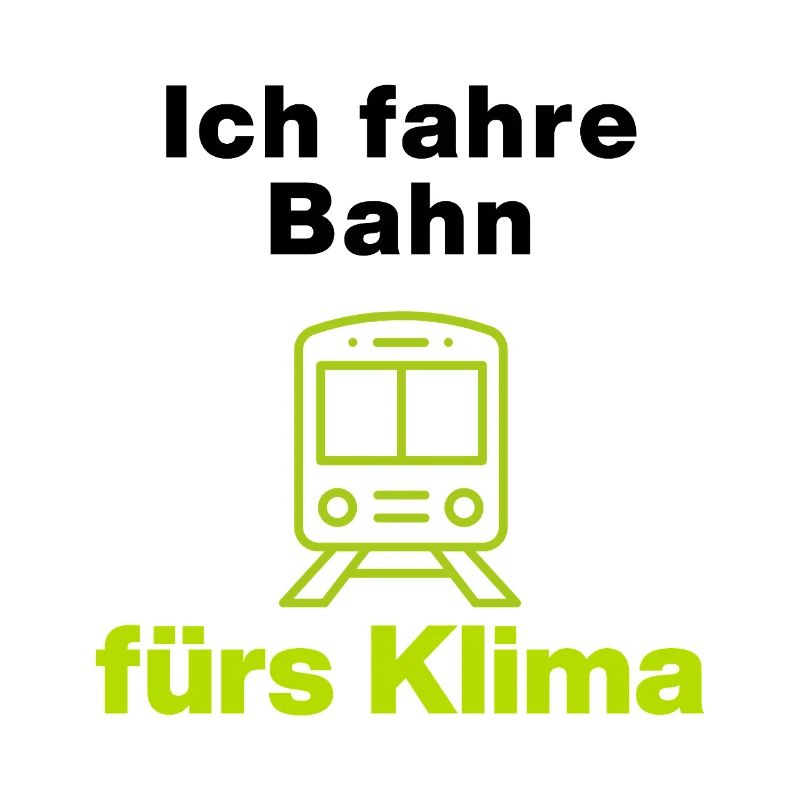 I take the train for the climate – your statement