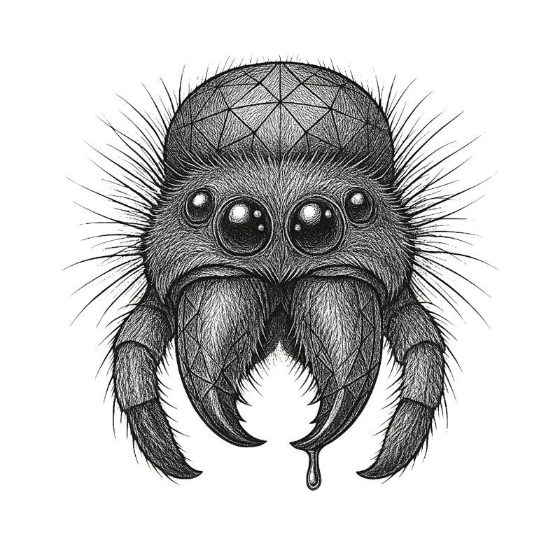 Geometric Spider Head