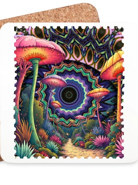 Kaleidoskop Waldpfad Pilze