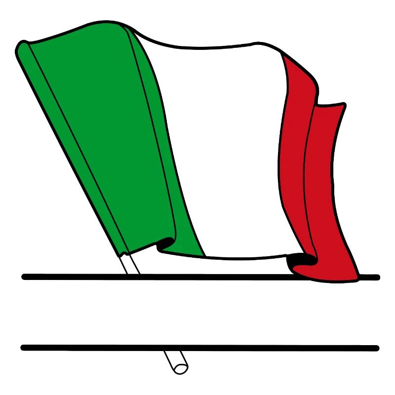 Italy Flag – Name Space
