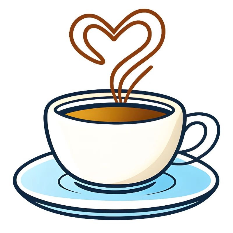 Herzform Kaffeezauber
