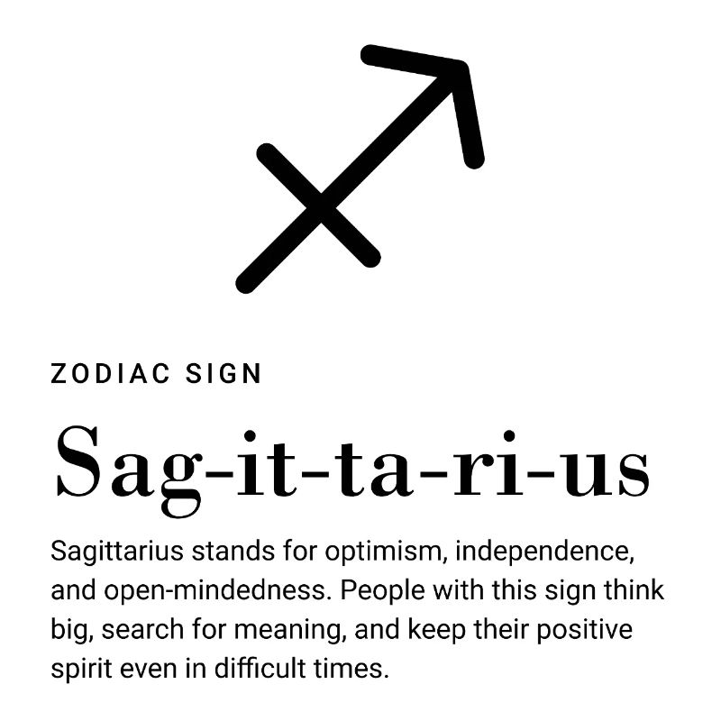 Sagittarius - Zodiac Sign
