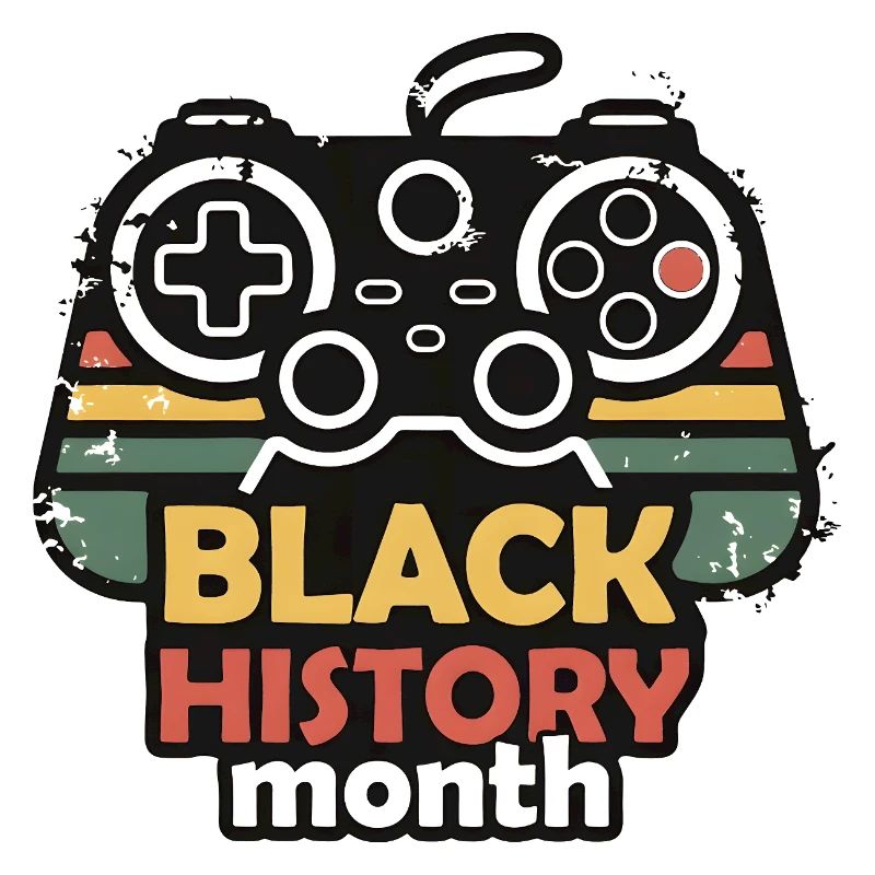 Manette de jeu rétro du Mois de l’Histoire des Noirs