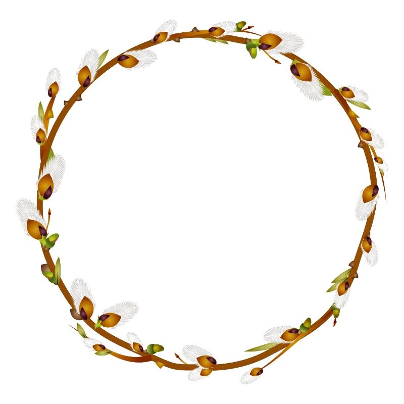 Simple Willow Wreath – Spring Decoration