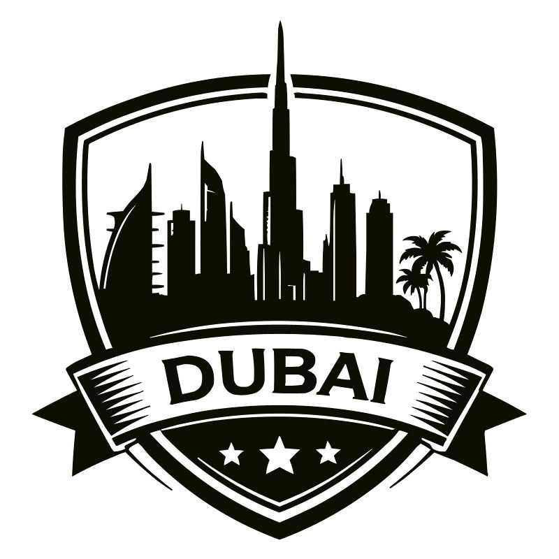 Bouclier de la Skyline de Dubaï