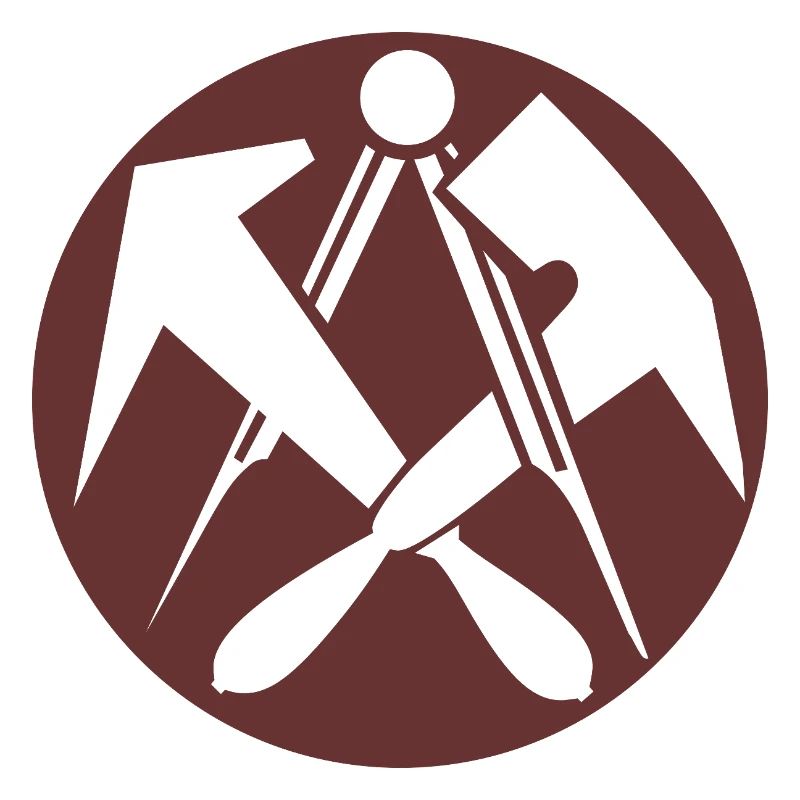 51164_Dachdecker, Zunftzeichen, Berufswappen