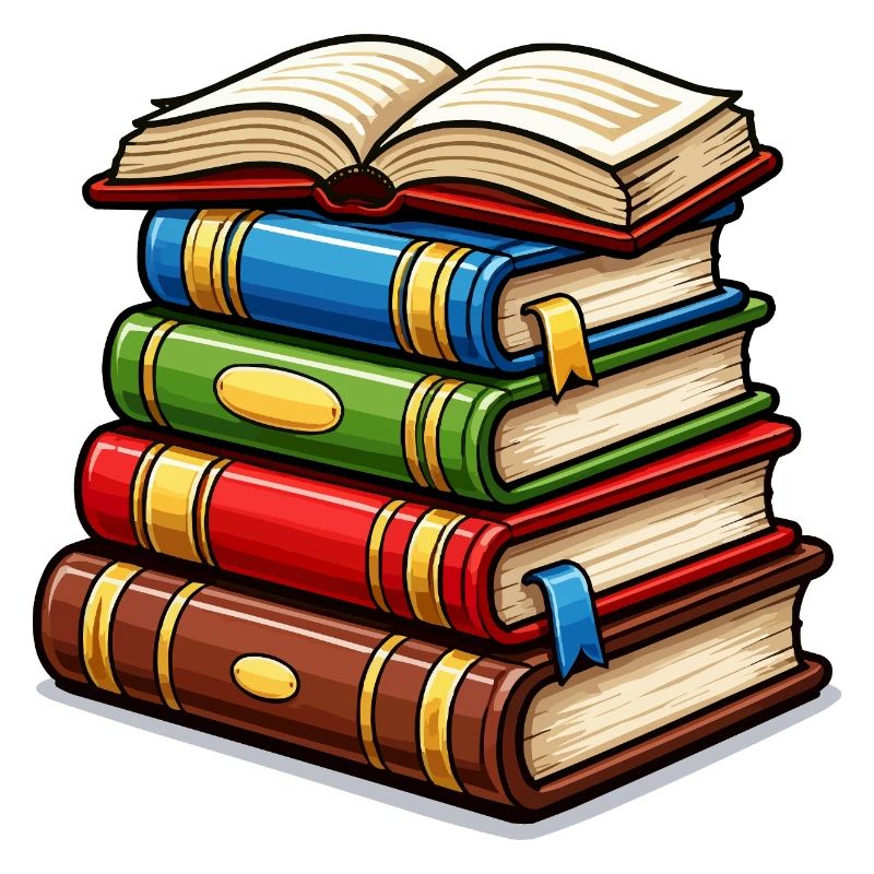Bücherstapel Buch