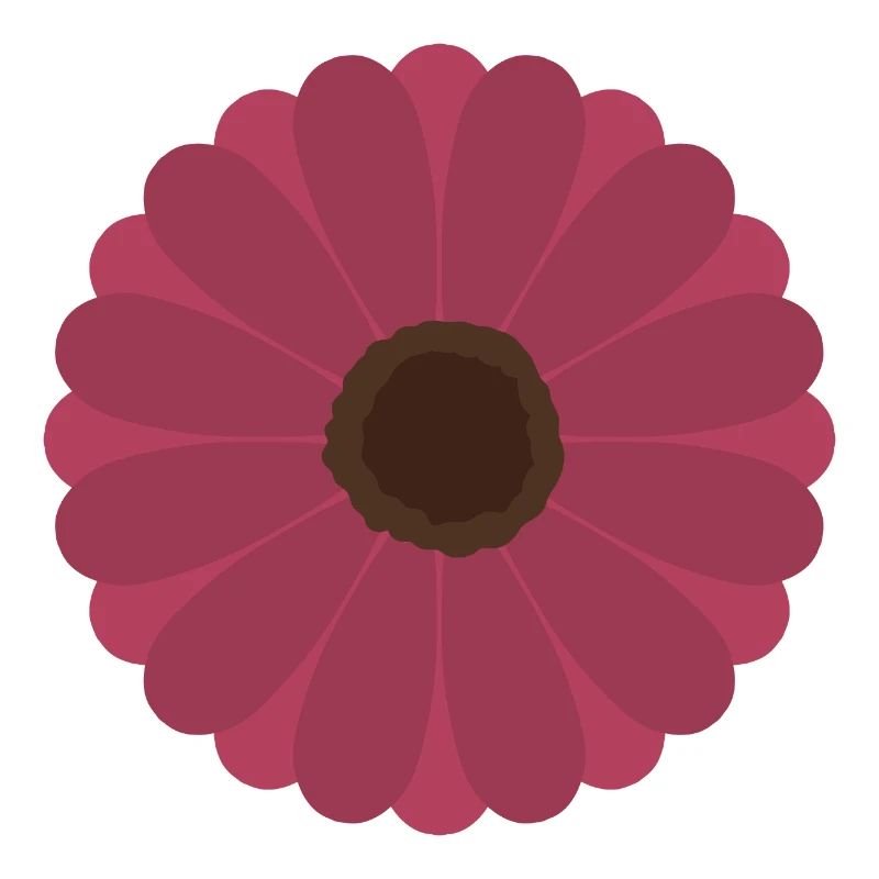 Pink Gerbera Bloom Pattern