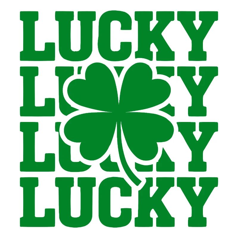Lucky Clover Typografie