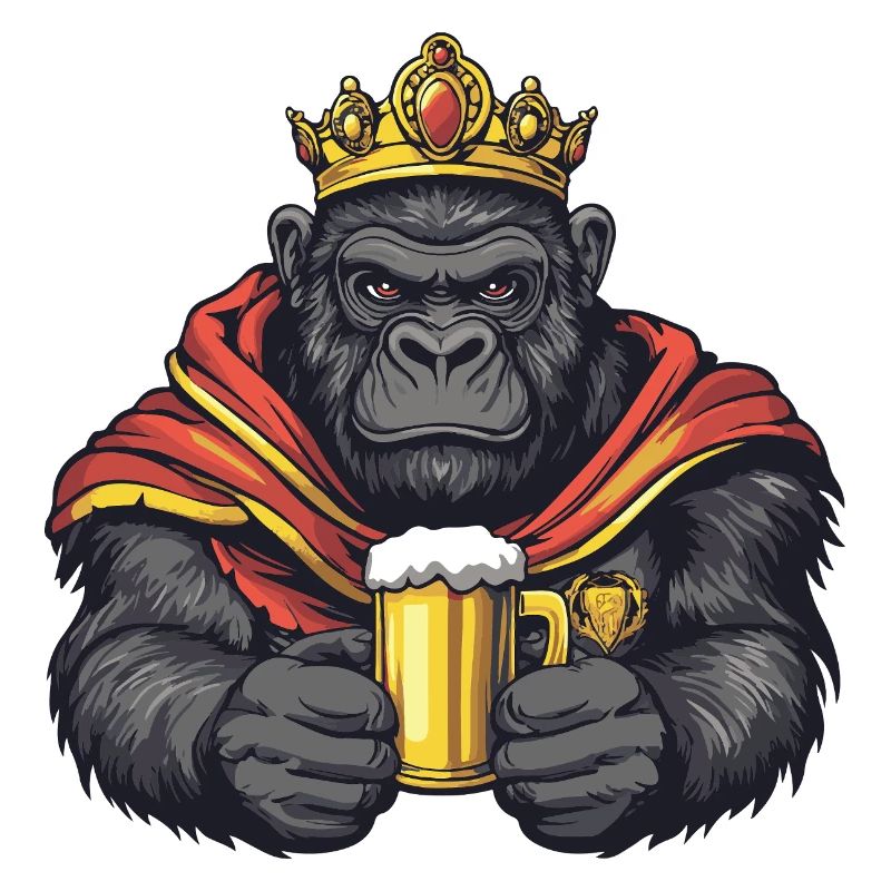 Gorilla Bier König