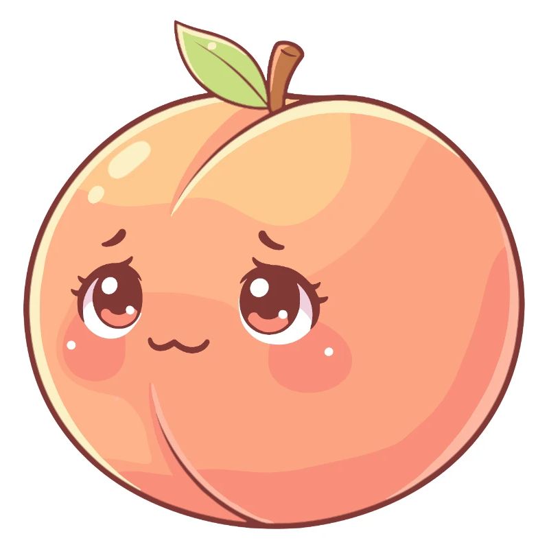 Kuschelpfirsich Kawaii