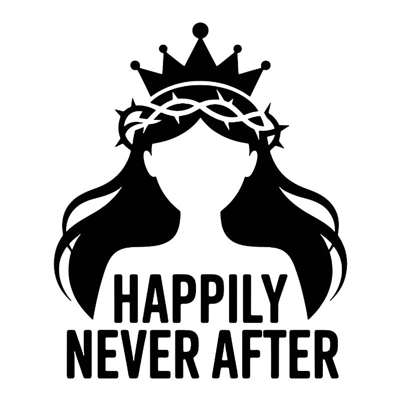 Princesse Silhouette Heureuse et Jamais