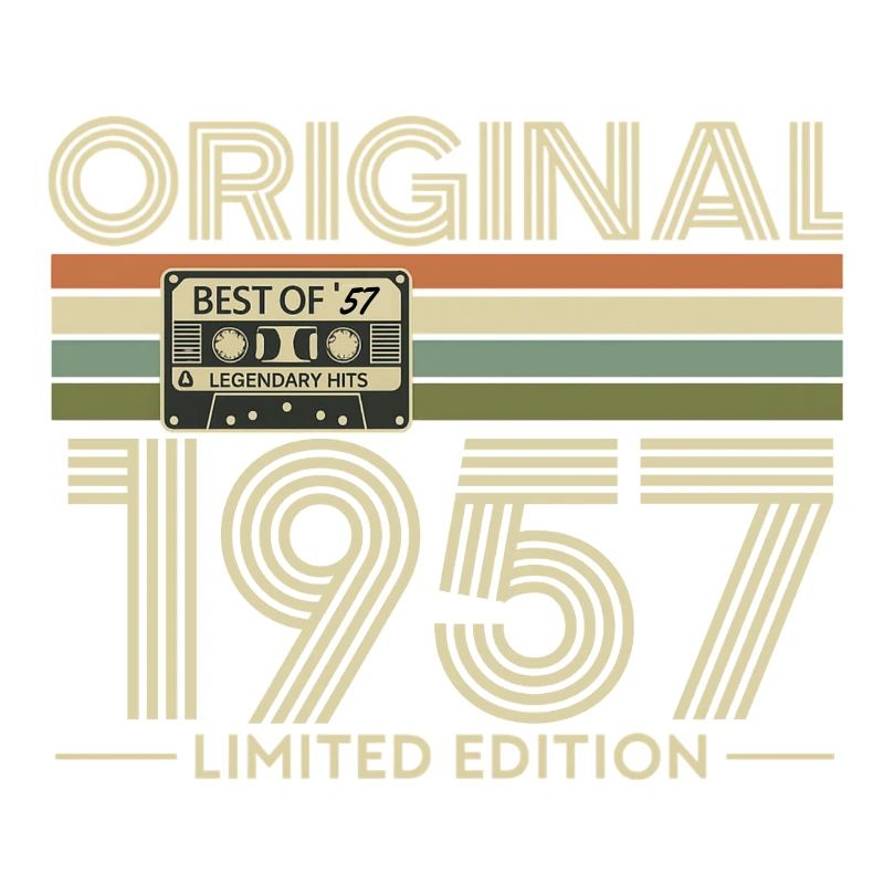 Original 1957 Édition Limitée Rétro