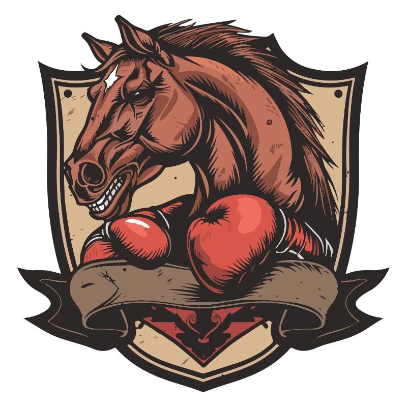 Pferd Boxer MMA