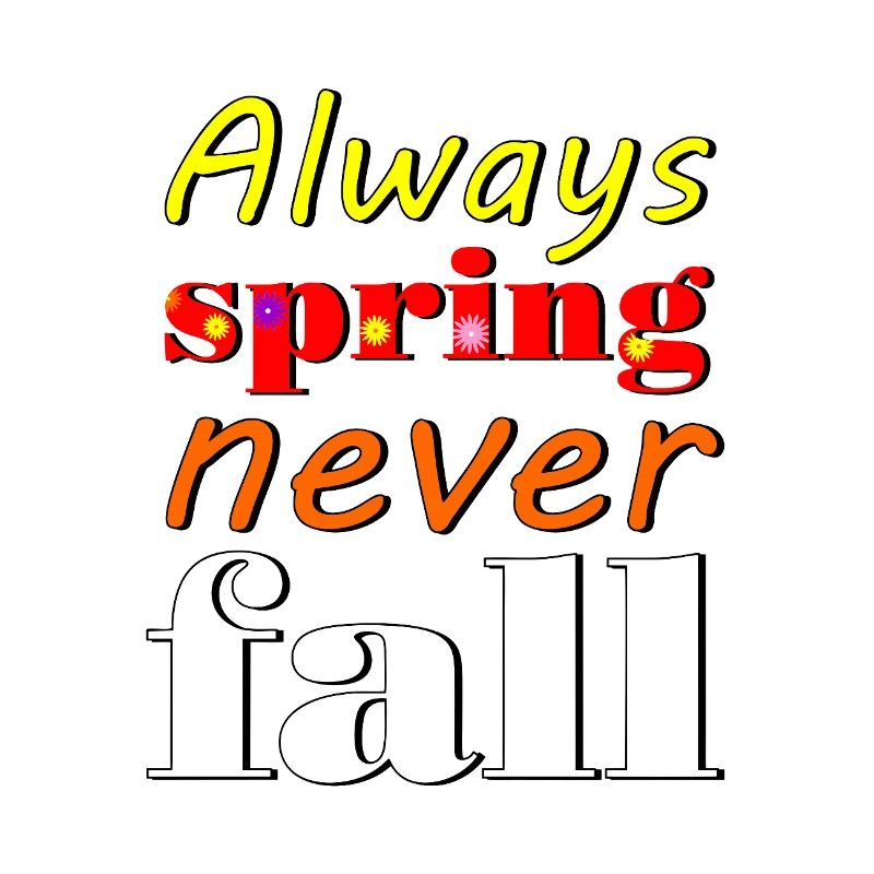 never
