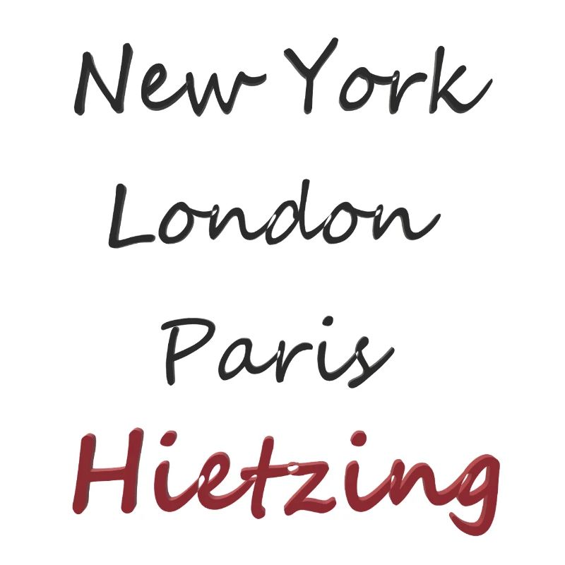 Städtische Manschrift NY, Londres, Paris, Hietzing