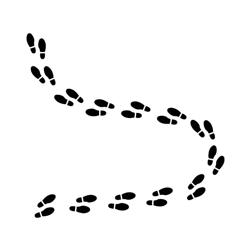 Fußspuren