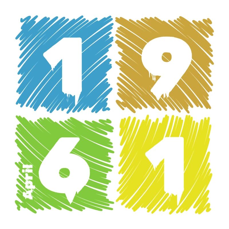 65th Birthday Colored Patches since 04/1961
