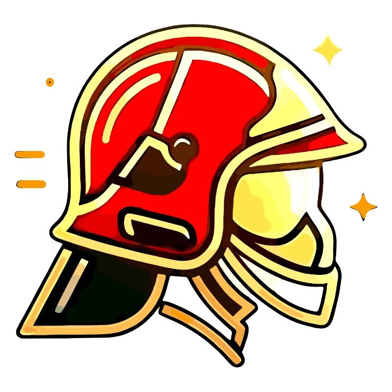 Casque de pompier