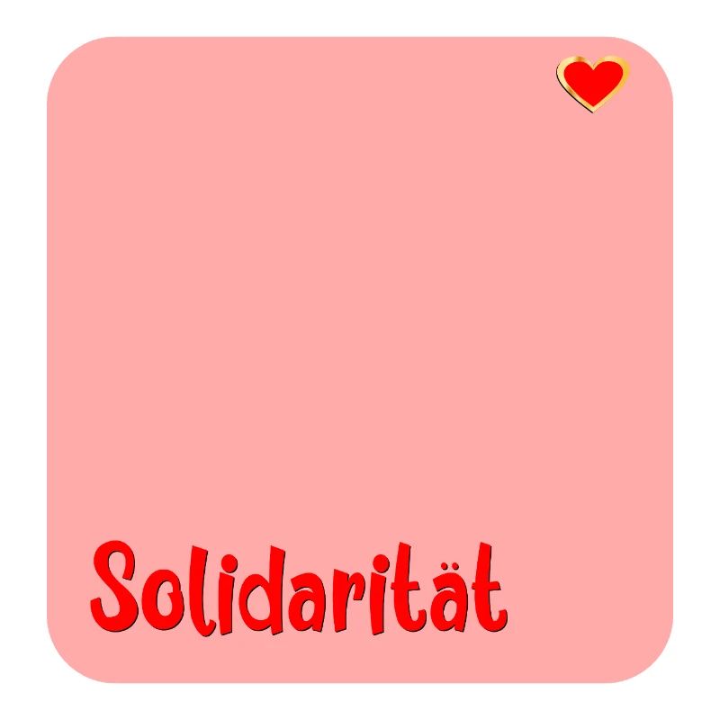 Solidarität Herz