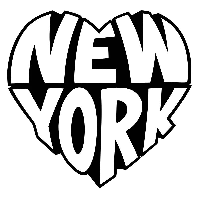 New York angular heart
