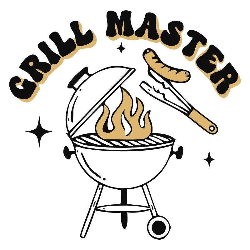Witziger Grill Master BBQ Papa