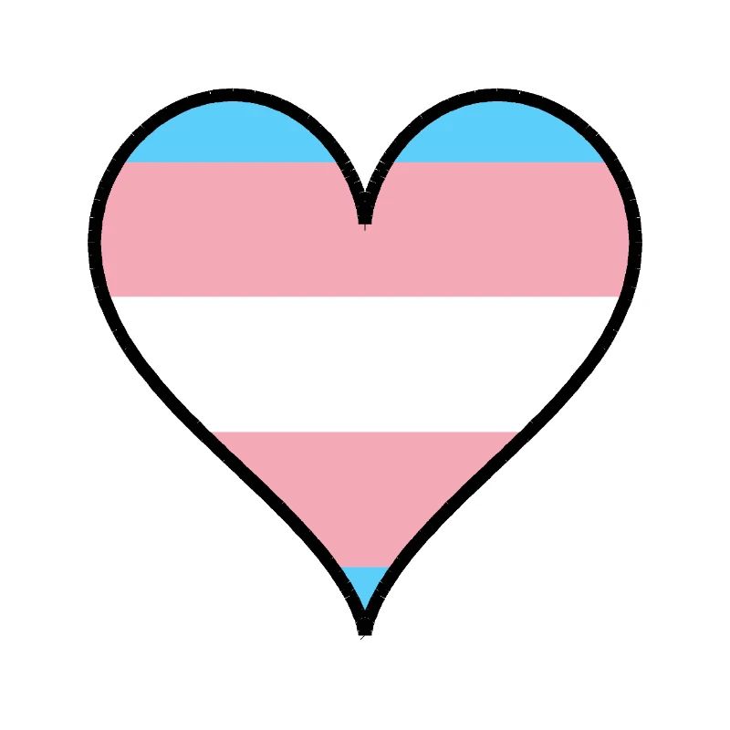 Trans Pride Herz